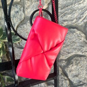 HOT PINK Mini Purse - perfect for your cell and cards!